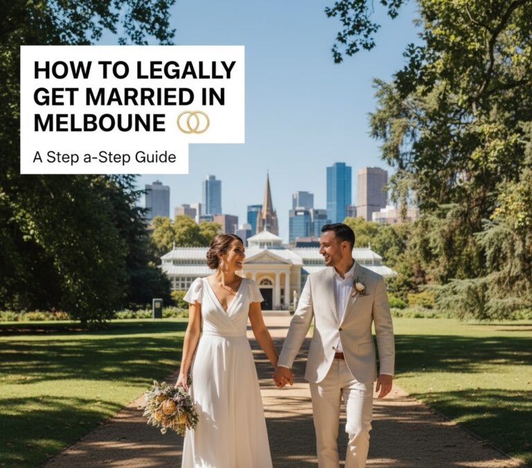 How to Legally Get Married in Melbourne – A Step-by-Step Guide